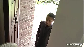 Black male escort joins respecting a mature couple